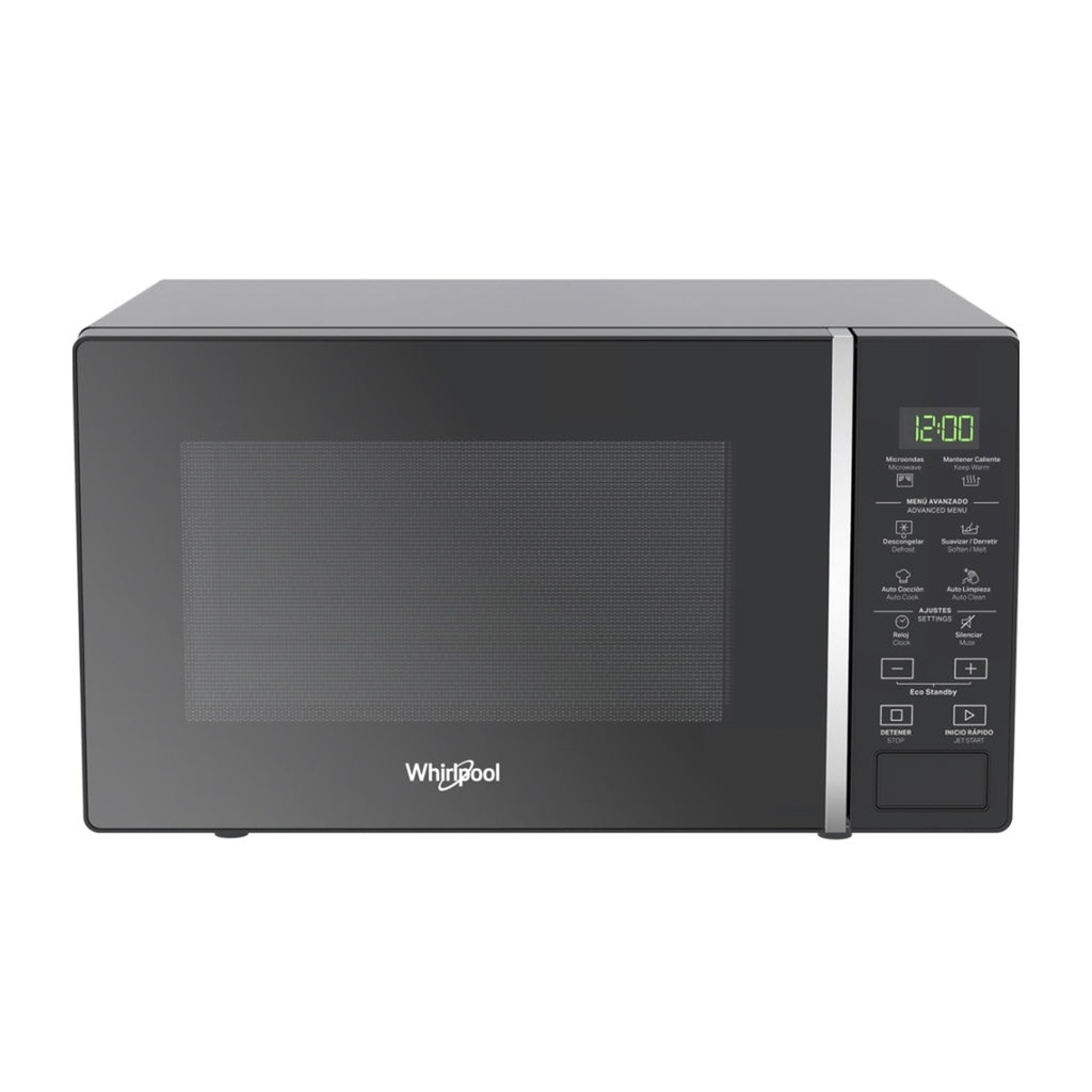 [WP00015] Whirlpool Microondas 0.7 Pies Cúbicos Negro WM1807B