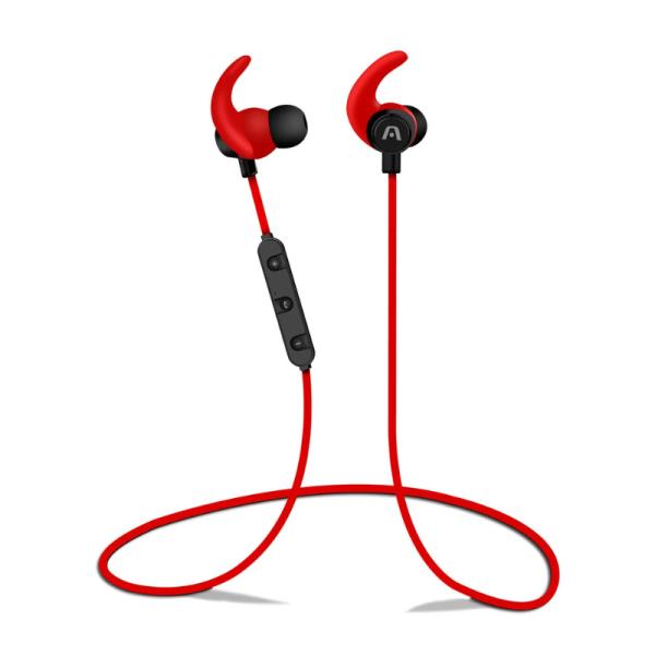 [2200022] Audifono Argom Ultimate Sound Fit Inalámbrico Bluetooth Rojo