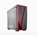 Corsair Carbide Spec-04 Case Gaming Negro/Rojo Vidrio Templado