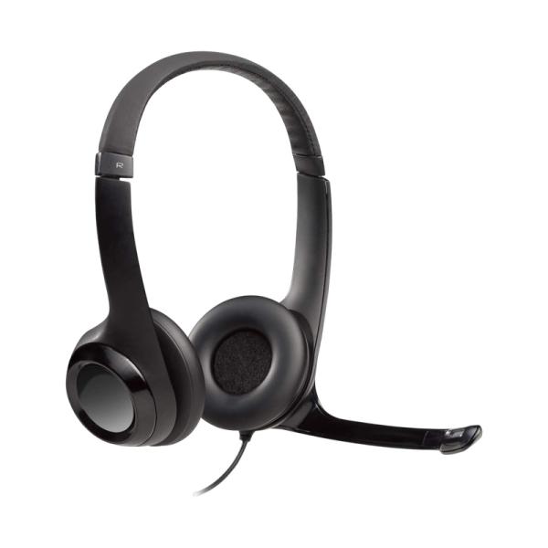 [2200177] Headset Logitech H390 USB Negro Micrófono Supresión Ruido