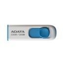 Memoria USB Adata AC008 16GB USB 2.0 - Negro / Rojo