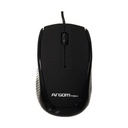 Mouse Argom Optico Alambrico 1200 DPI Negro