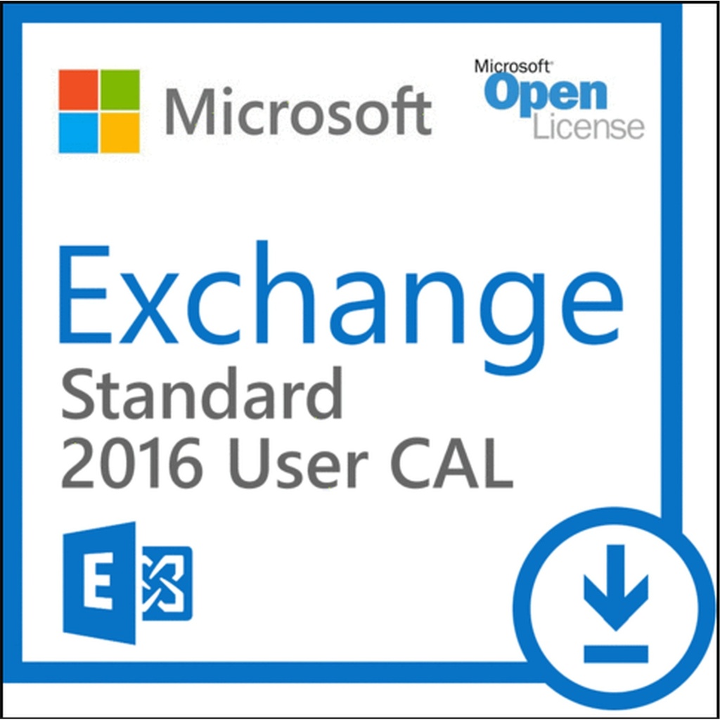 [8100022] Microsoft Exchange 2016 Standard User CAL CAL381-04398