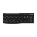 Teclado Logitech K270 Inalámbrico Receptor Español Negro
