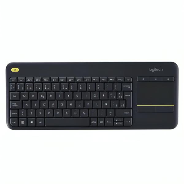 [400076] Teclado Logitech K400 Plus Inalambrico Con Touchpad Negro