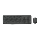Teclado y Mouse Logitech MK235 Inalambrico Combo Negro Español