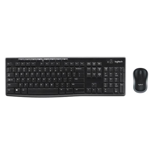 [400185] Teclado y Mouse Logitech MK270 Inalambrico Combo Receptor Negro