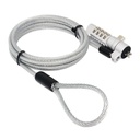 Candado Seguridad Unno Tekno Laptop KL6010SV Combinacion Noble