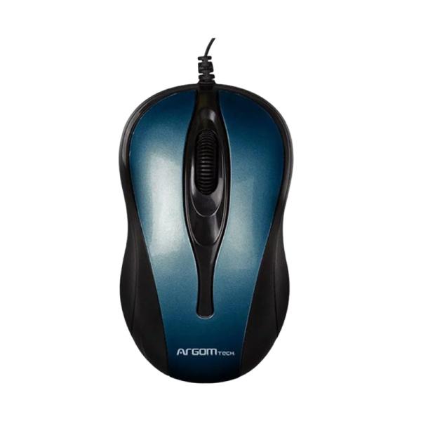 [1202074] Mouse Argom ARG-MS-0008BL Optico Retractil Azul