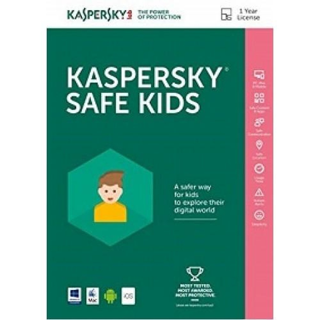 [35039] Kaspersky Safe Kids Licencia KSK-001 - Proteccion Infantil