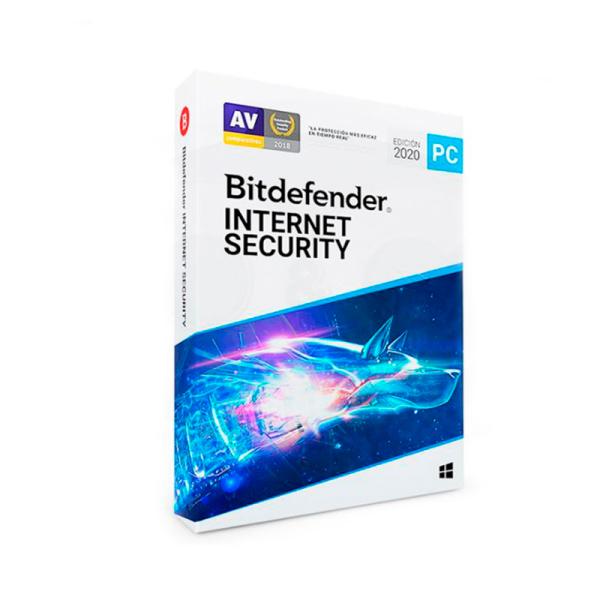 [35045] Bitdefender Internet Security Licencia 1+1 Pc 1 Año
