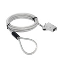 Candado para Portátil Unno Tekno KL6012SV Llave Tipo Noble Plateado