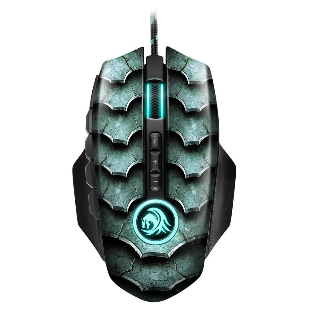 [1202121] Mouse Gaming Sharkoon Drakonia II RGB 15000 Dpi Negro/Gris