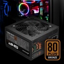 Fuente Poder Sharkoon SHP Bronze 600W 80 Plus Bronze No Modular ATX