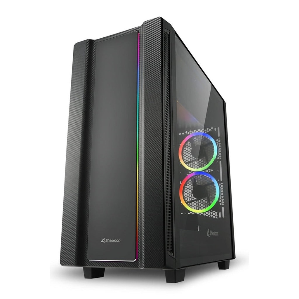 Case Gaming Sharkoon REV220 RGB Mid Tower Negro