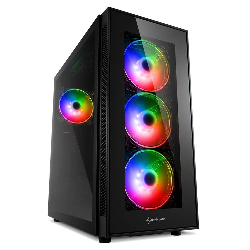 [23149] Sharkoon TG5 PRO RGB Case Gaming Negro Vidrio Templado