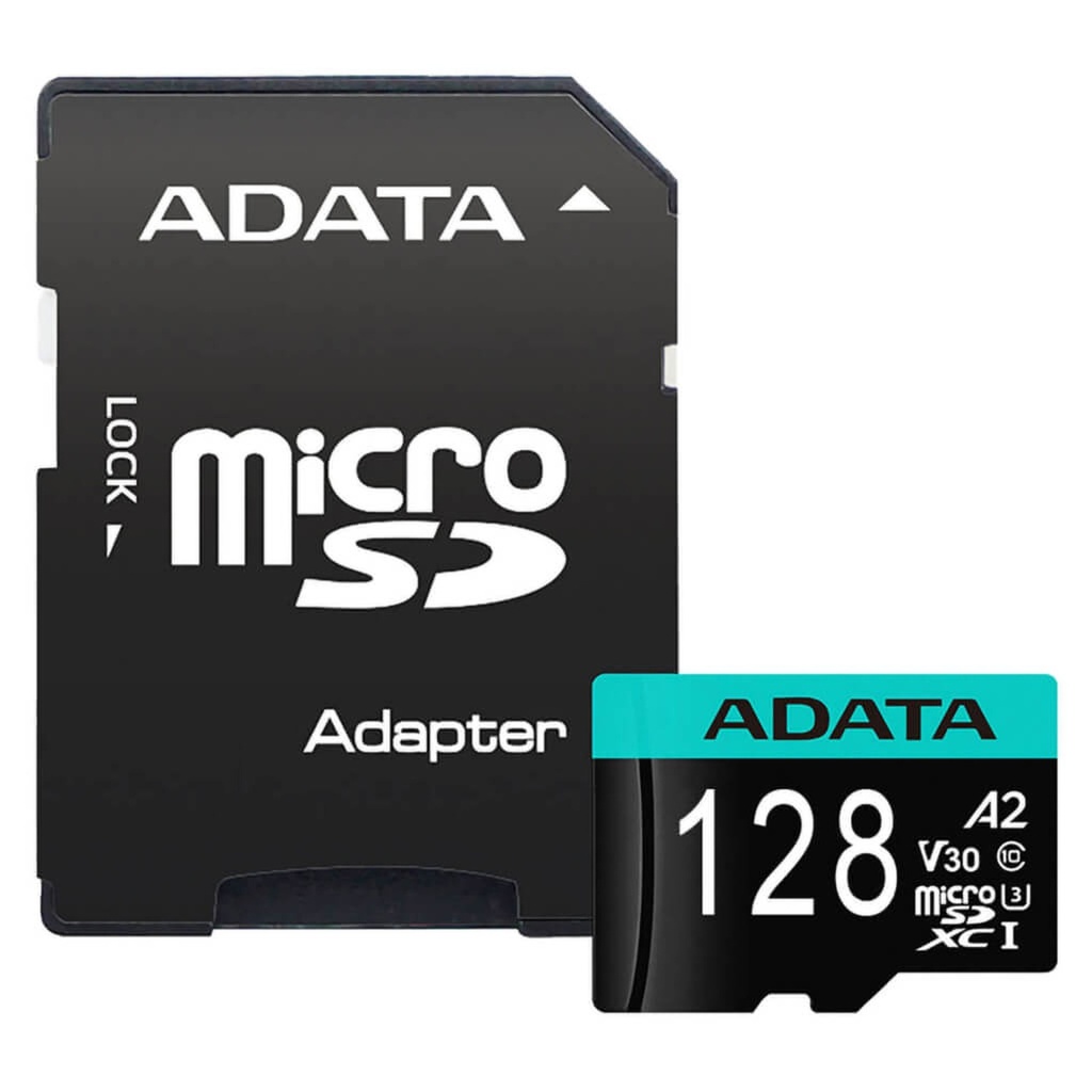 Memoria Micro SDXC 128GB Adata AUSDX128GUI3V30SA2-R - Adaptador SD