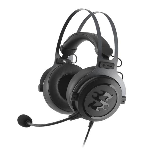 [1208187] Headset Gaming Sharkoon Skiller SGH3 Alámbrico 3.5mm Negro
