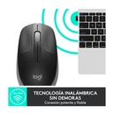 Mouse Logitech M190 Inalámbrico Negro 1000 Dpi