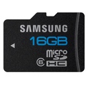 Samsung Tarjeta Memoria Micro SD 16GB Clase 4 con Adaptador