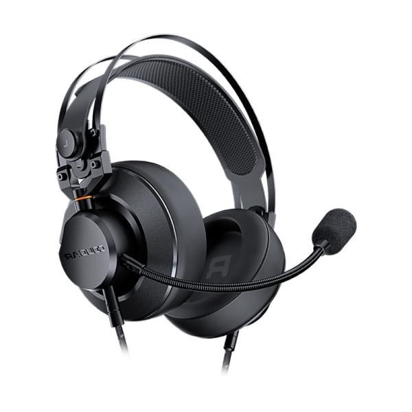 [1208226] Headset Gaming Cougar VM410 Classic Negro Alámbrico 3.5mm