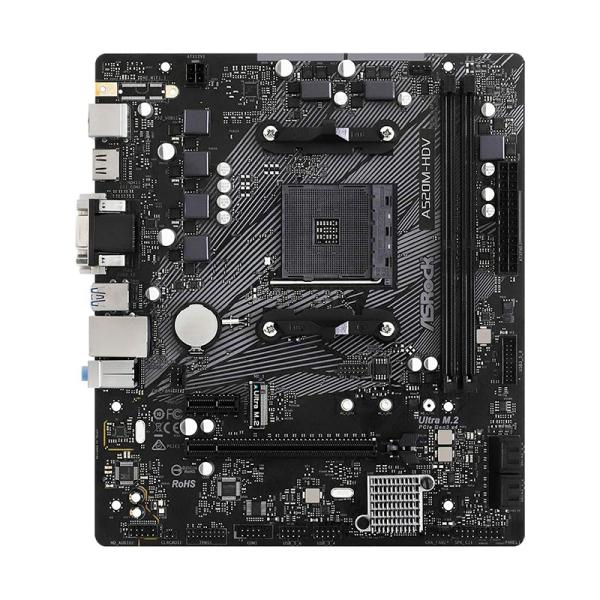 [11236] Tarjeta Madre Asrock A520M-HDV AM4 Micro ATX DDR4