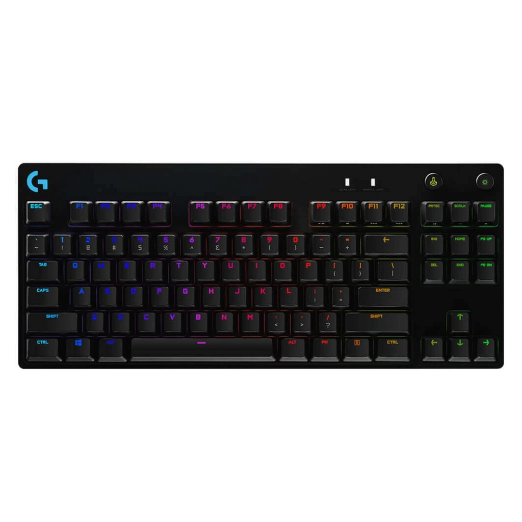 [1225022] Teclado Logitech G PRO TKL Mecanico RGB Ingles Negro