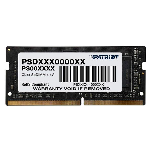 [1502052] Memoria RAM Patriot 8GB DDR4 3200MHz CL22 para Laptop