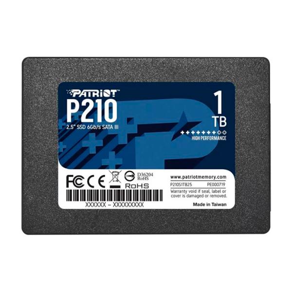 [360104033] Patriot P210 SSD 1TB SATA III 2.5" Negro