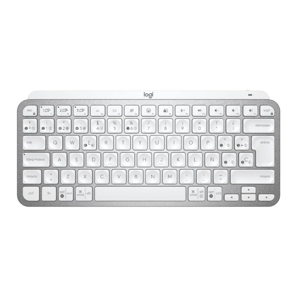 [1225055] TECLADO LOGITECH MX KEYS MINI TKL MEMBRANA INALÁMBRICO BLUETOOTH ESPAÑOL 920-010476 - NEGRO