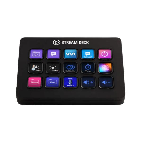 [1201202] TECLADO STREAMING EL GATO MK2 MEMBRANA USB VARIOS BLACK 10GBA9901
