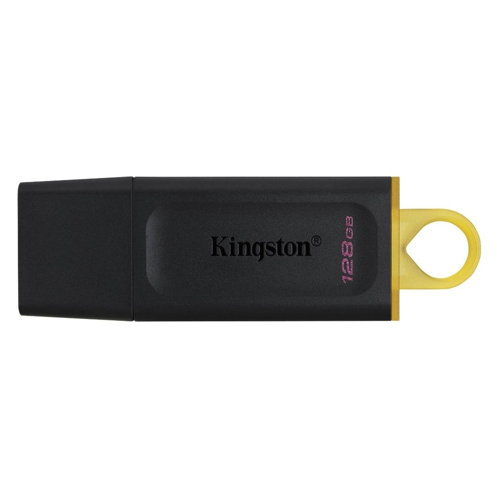 Memoria USB Kingston 128GB Data Traveler Exodia USB 3.2 Negro/Amarillo