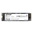 HD INTERNO SOLIDO 256GB PATRIOT P300 M.2 2280 PCIe GEN3 X4 NVME 1700MB/S / 1100MB/S P300P256GM28 P300 - NEGRO