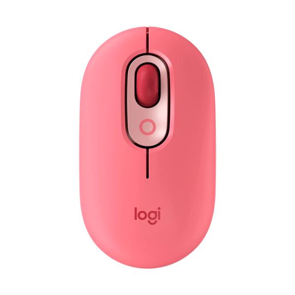 [1225083] MOUSE LOGITECH POP INALÁMBRICO BLUETOOTH 4000 DPI 910-006545 - ROSADO