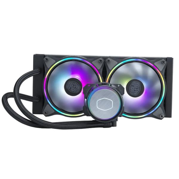 [1208293] ENFRIAMIENTO LIQUIDO RGB COOLER MASTER MASTERLIQUID ML240 ILUSION AIO 240MM MLX-D24M-A18P2-R1 - NEGRO
