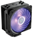ENFRIAMIENTO DE AIRE RGB COOLER MASTER HYPER 212 RGB BLACK EDITION LGA1700/AM5 1X120MM PWM RR-212S-20PC-R2 - NEGRO