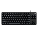 TECLADO GAMING LOGITECH G413 SE TKL MECÁNICO ALÁMBRICO USB ESPAÑOL 920-010442 - NEGRO