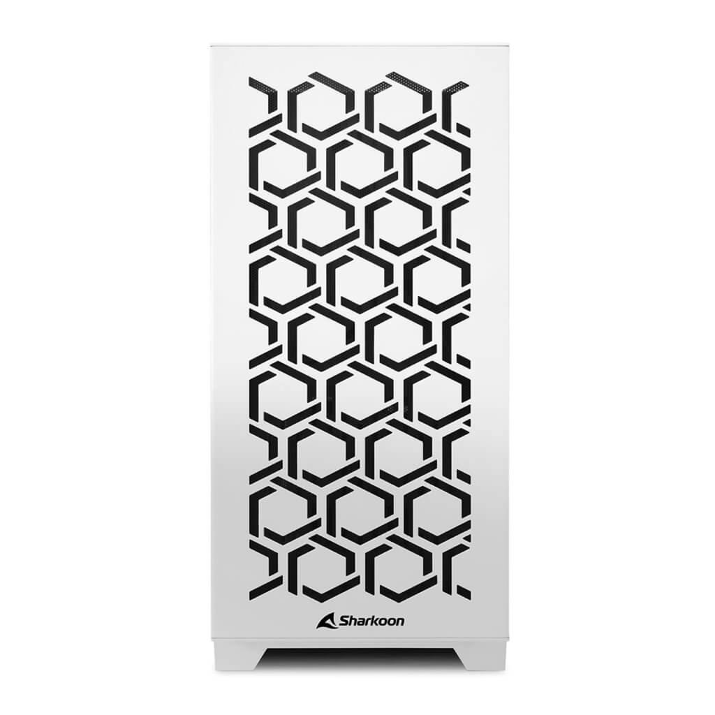 CASE SHARKOON MS-Y1000 MINI TOWER 1 VENTILADOR DE 80MM Y 3 DE 120MM CON VIDRIO LATERAL Y MALLA FRONTAL 4044951035076 - NEGRO