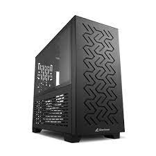 [23358] CASE SHARKOON MS-Z1000 MINI TOWER 1 VENTILADOR DE 80MM Y 3 DE 120MM CON VIDRIO LATERAL Y MALLA FRONTAL 4044951035090 - NEGRO