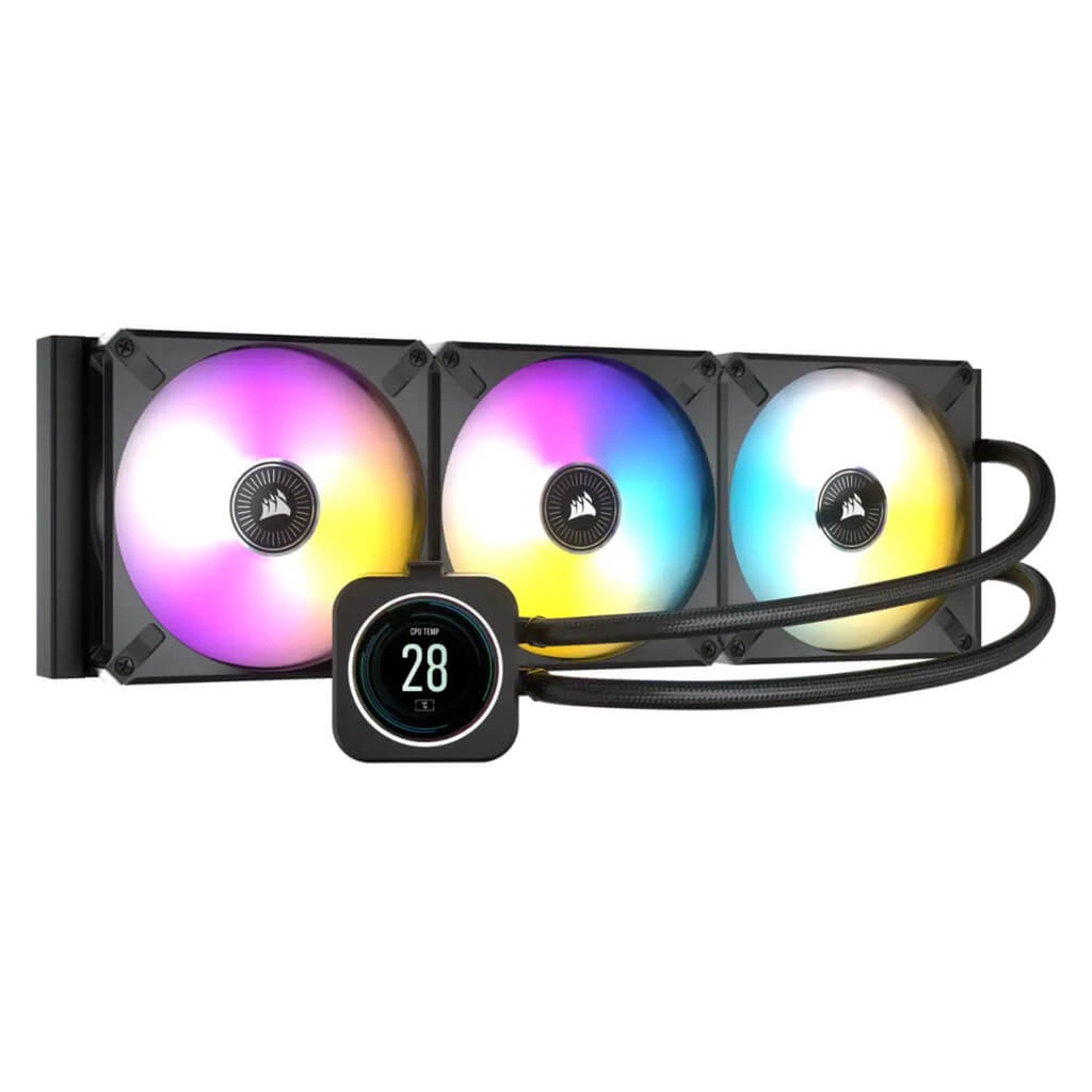 [1208315] Corsair H170i Elite LCD Enfriamiento Liquido 420mm RGB