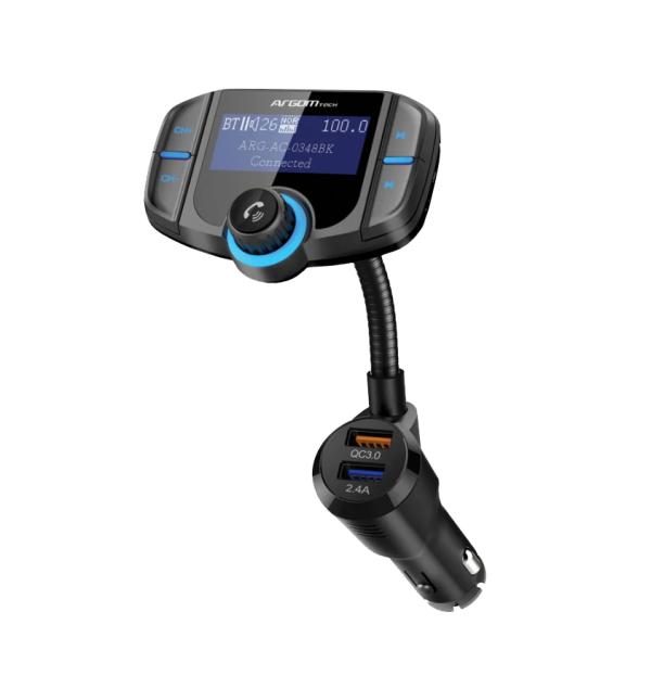 [1226054] Soporte Celular Argom Carro Carga Rápida BT Manos Libres