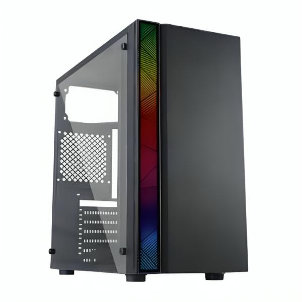 [23362] Case ND-550 Black RGB USB 2.0 + HD Audio
