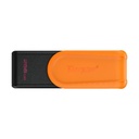 Kingston USB 3.2 Data Traveler Exodia 256GB Negro/Naranja