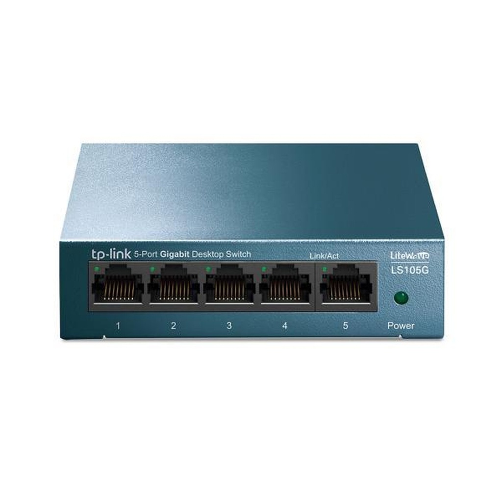 Switch TP Link Gigabit 5 Puertos LS105G Desktop