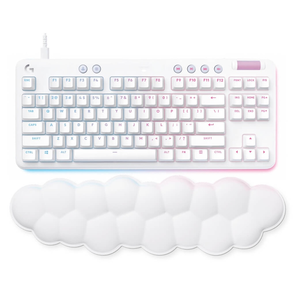[1225122] Logitech G713 Teclado Gaming Mecánico USB RGB Blanco