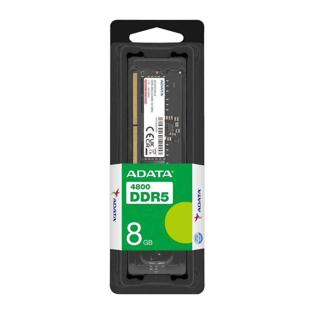 [1502075] Memoria RAM Laptop 8GB ADATA DDR5 4800MHz CL40