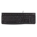 Logitech K120 Teclado Alambrico USB Español Negro Resistente