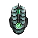 Mouse Gaming Sharkoon Drakonia II RGB 15000 DPI Negro/Verde
