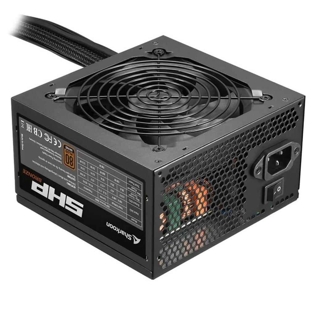 [21133] Fuente de Poder Sharkoon SHP Bronze 700W 80 Plus Bronze