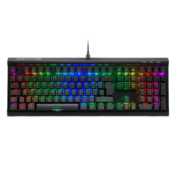 [1201217] Sharkoon Teclado Gaming Skiller SGK60 Mecánico RGB Inglés
